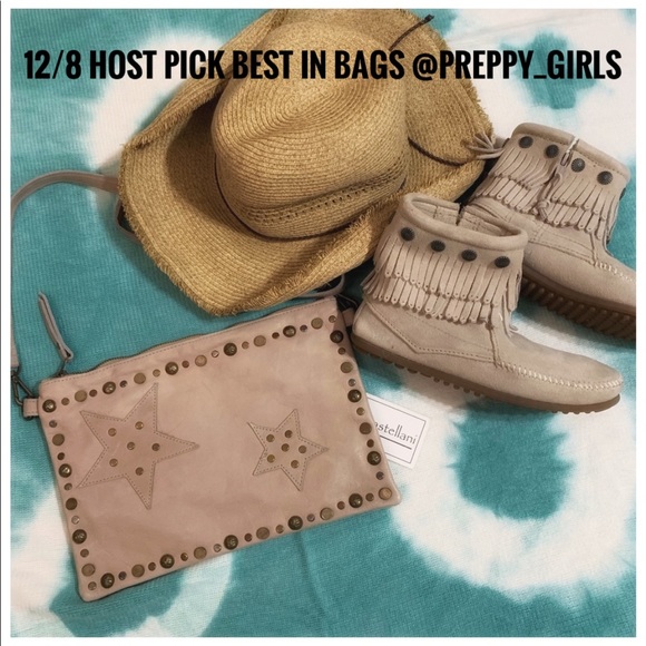 VIOLA CASTELLANI STUDDED LEATHER CROSSBODY - Picture 2 of 12